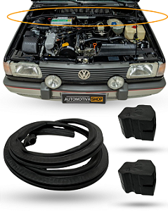 Batentes + Vedação Capo Gol Quadrado Saveiro Voyage Parati