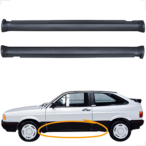 Spoiler Lateral Gol Parati Voyage Saveiro Gls Gl Gts Gti- Cinza