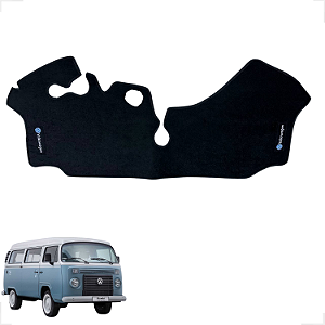 Tapete Kombi Dianteiro Em Carpete 2011 á  2014-Preto
