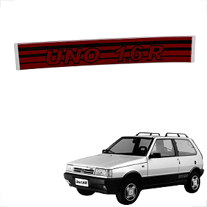 Adesivo Volante Da Buzina Uno 1.6 R Novo