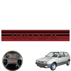 Adesivo Volante Da Buzina Uno 1.6 R Novo