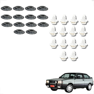 Kit Presilha Da Ombreira Porta Malas Gol Gti Gts Gl 87 A 94