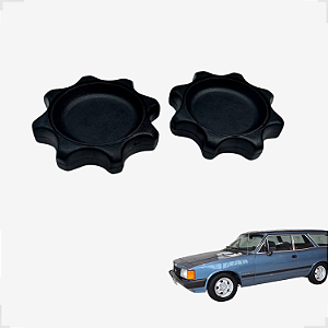 Manopla Reclinar Banco Recaro Gti Gts Gsi Escort + Trava Par/Preto