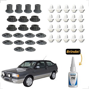 Kit Presilhas Forro Gol Gti/Gts,Voyage Sport, Saveiro, Parati