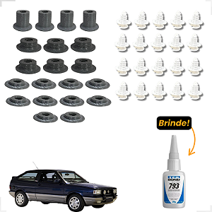 Kit Presilhas Forro Gol Gti/gts,voyage,sport,saveiro,parati