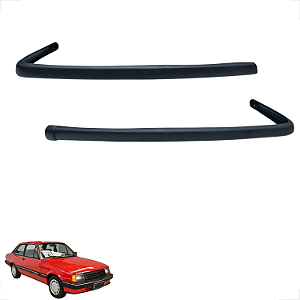 Friso Acabamento Saia Dianteira Chevette 1983 Em Diante Par