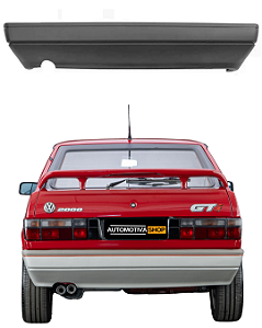 Para-choque Traseiro Vw Gol 87/94 1 Linha - Cinza Texturizado