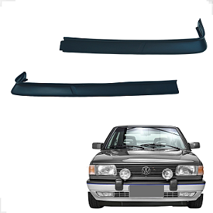Spoiler Dianteiro Preto Bigodinho 8 Volkswagen Gol 1987 A 1994