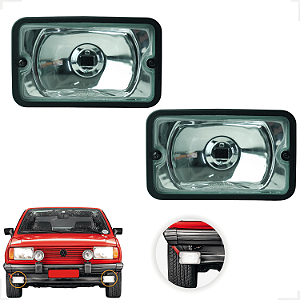 Par Farol De Milha Opala Ss Comodoro Caravan Branco