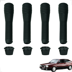 Kit 4 Pinos Trava Porta Gol Quadrado