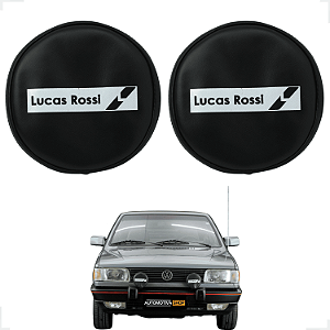Capa Farol Milha Lucas Rossi Gol Gti Gts Fusca Escort Xr3 - Preto