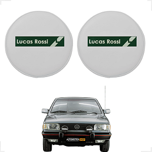 Capa Farol Milha Lucas Rossi Gol Gti Gts Fusca Escort Xr3 - Branco