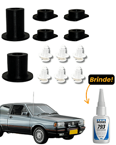 Kit Presilha Ombreira Grampo Gol Saveiro Parati Voyage 1 Lado