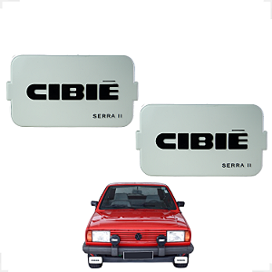 Capa Cibie Branca Tampa Proteção Farol Milha Neblina Serra 2