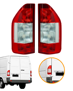 Par Lanternas Traseira 2004 A 2012 Sprinter Van Ld Le