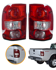 Par Lanterna Traseira Ford Ranger 2005 2006 2007 2008 2009