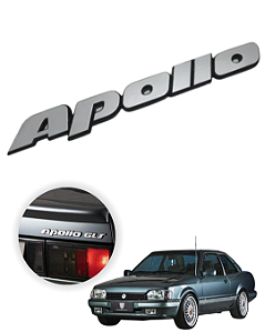 Emblema Placa Letreiro Apollo Original Traseiro Porta Malas 1990 1991 1992