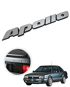 Emblema Placa Letreiro Apollo Original Traseiro Porta Malas 1990 1991 1992