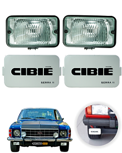 Farol Milha Auxiliar Capa Cibie Serra Ii 2 Opala Chevette