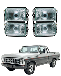 Par Farol Duplo F1000 F4000 F2000 1985 1986 1987 1988 1989 1990 1991 1992 Foco Duplo