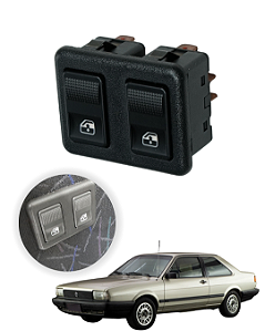 Botão Interruptor Tecla Acion Duplo Vidro Elétrico Simples Santana 1986 A 1997 Original