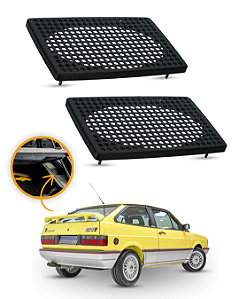 Par de Tela do auto falante Gol Quadrado