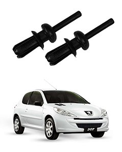 Par Grampo Pino Fixação Bagagito Porta Mala Citroen C3 C4