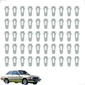 Buchas Grampos Friso Chevette Tubarão 50 60 70 Unidades