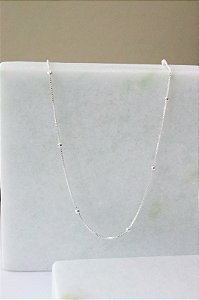 Choker bolinha ven • folheado a prata