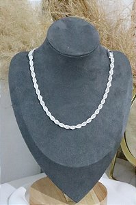 Choker baiana 5mm • folheado a prata