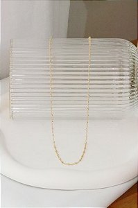 Colar mini bolinhas • folheado a ouro