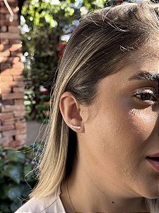 Earcuff slim • folheado a prata