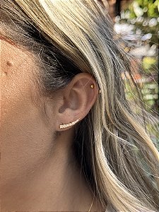 Earcuff slim • folheado a ouro