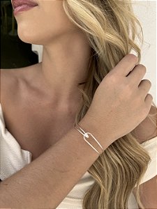 Bracelete fios • folheado a prata