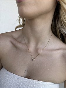 Colar divino luxo • folheado a ouro