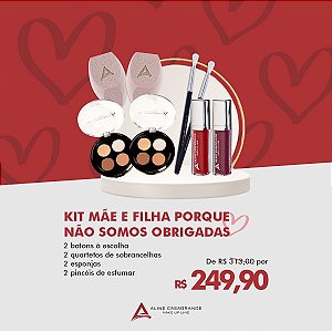 Kit Mãe e Filha Porque não somos obrigadas!