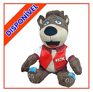 Urso de Pelúcia Buddy Escola de Inglês Fisk Promocional