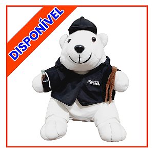 Urso Pelúcia Coca Cola Antigo