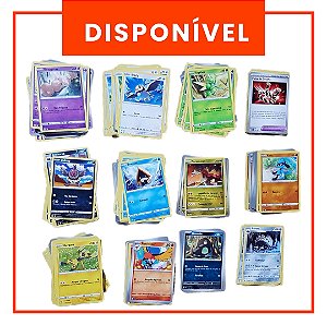 Lote Pokémon - 50 cartas, Lote