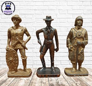 Lote 3 Estatuetas Kinder Ovo