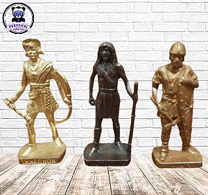 Lote antigo Três Miniaturas Kinder Ovo Antigo