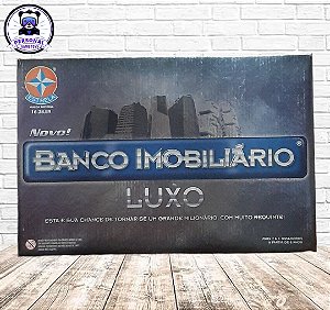 Banco Imobiliário Luxo Completo Original Estrela