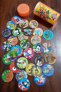 Porta Tazo Elma Chips Antigo Anos 90 + Tazos
