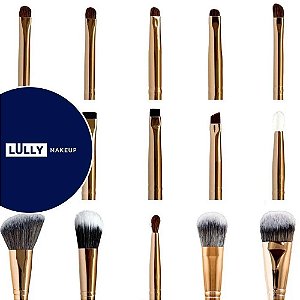 Kit de Pincéis 04 (15 pincéis) | Lully Makeup