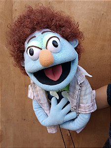 Fantoche estilo puppet em espuma