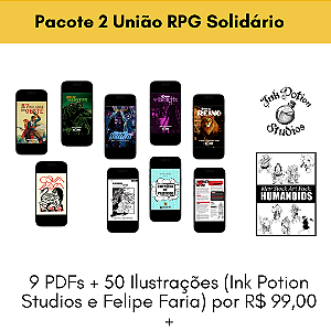 Pacote 2 UNIÃO RPG Solidário - DIGITAL