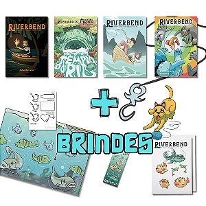 PACOTE PROMOCIONAL - Riverbend Aventuras Pesqueiras COMPLETO + BRINDES