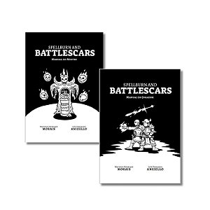 Spellburn and Battlescar - Manual do Jogador + Manual do Mestre