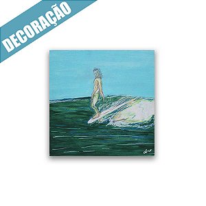 Decoração Quadro pintado a mão- PEÇA EXCLUSIVA