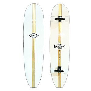 Longboard Noserider 130x30cm ideal para surfar o asfalto, fazendo curvas e também caminhando até o bico e fazendo um estilo clássico. PEÇA EXCLUSIVA!